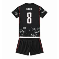 Kanada Ismael Kone #8 Fußballbekleidung Auswärtstrikot Kinder WM 2026 Kurzarm (+ kurze hosen)
